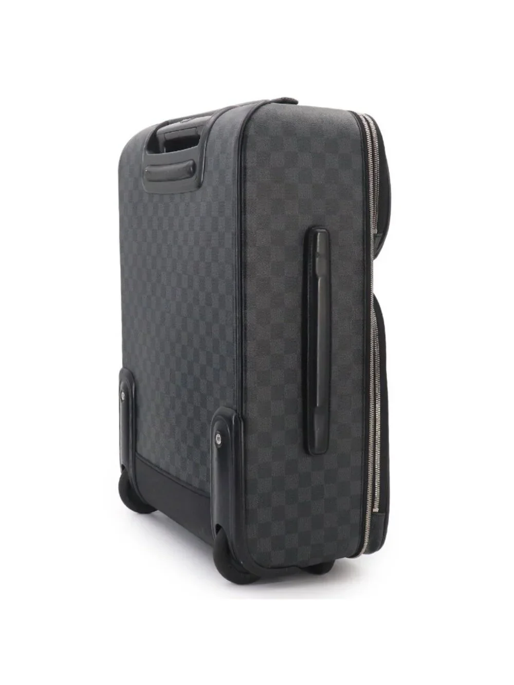 Louis Vuitton Damier Graphite Pegase Business 55 Travel Bag Suitcase Black